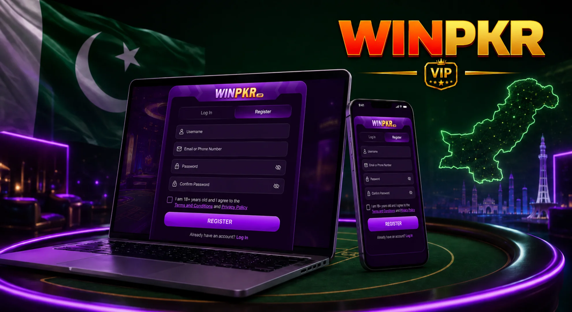 How to Register on WINPKR?