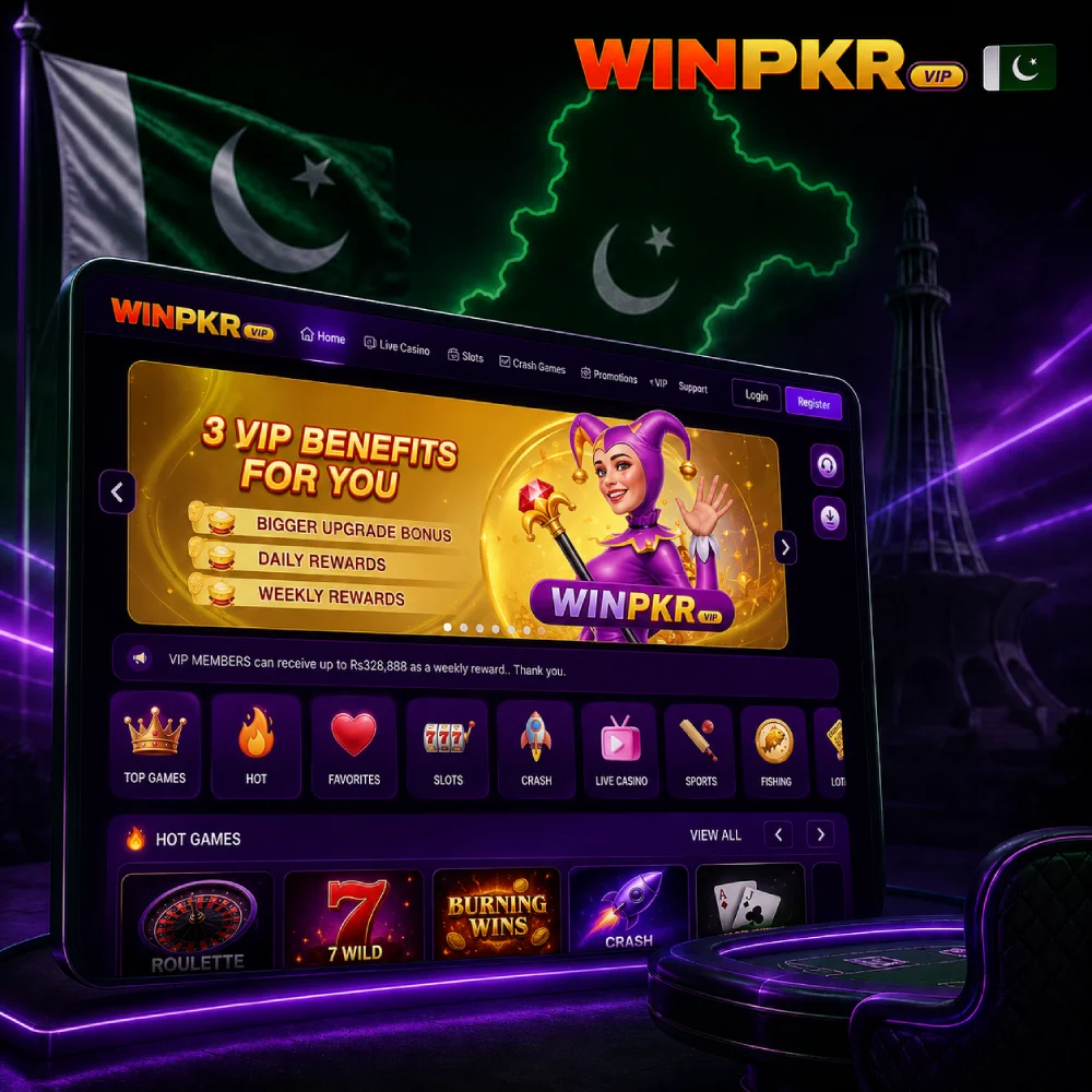 WINPKR Login: Online Casino in Pakistan